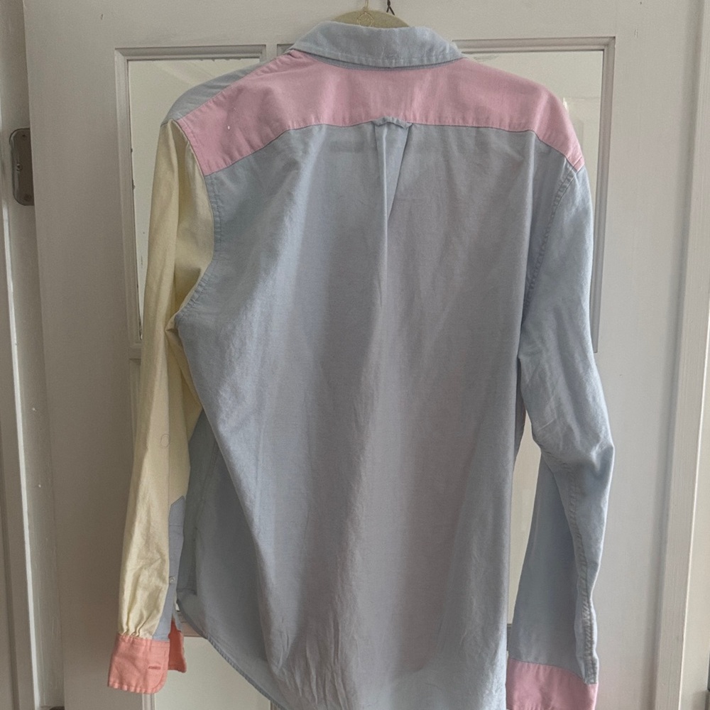 J. Crew Multicolor Men's Button Down Shirt - Picture 4 of 4